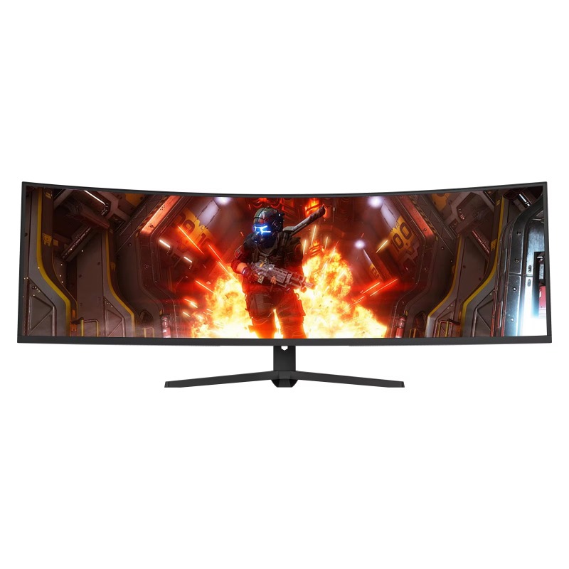 Pc Gaming Ultrawide Monitor - 49 Inch 1500R Curved Gaming Monitor
