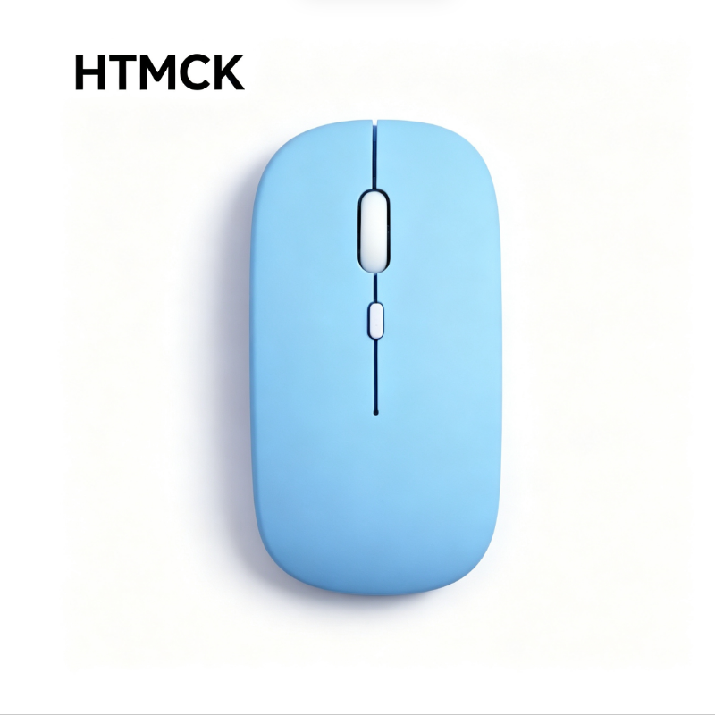 Wireless Gaming Mouse - HTMCK Bluetooth-compatible Wireless Silent Mouse, Portable