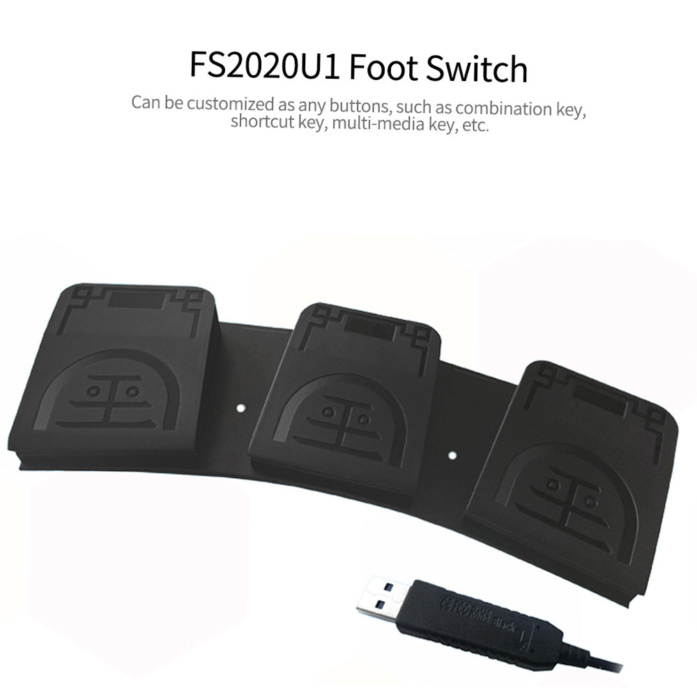 Usb Foot Pedal Gaming - FS2020U1 USB Foot Switch Control Key