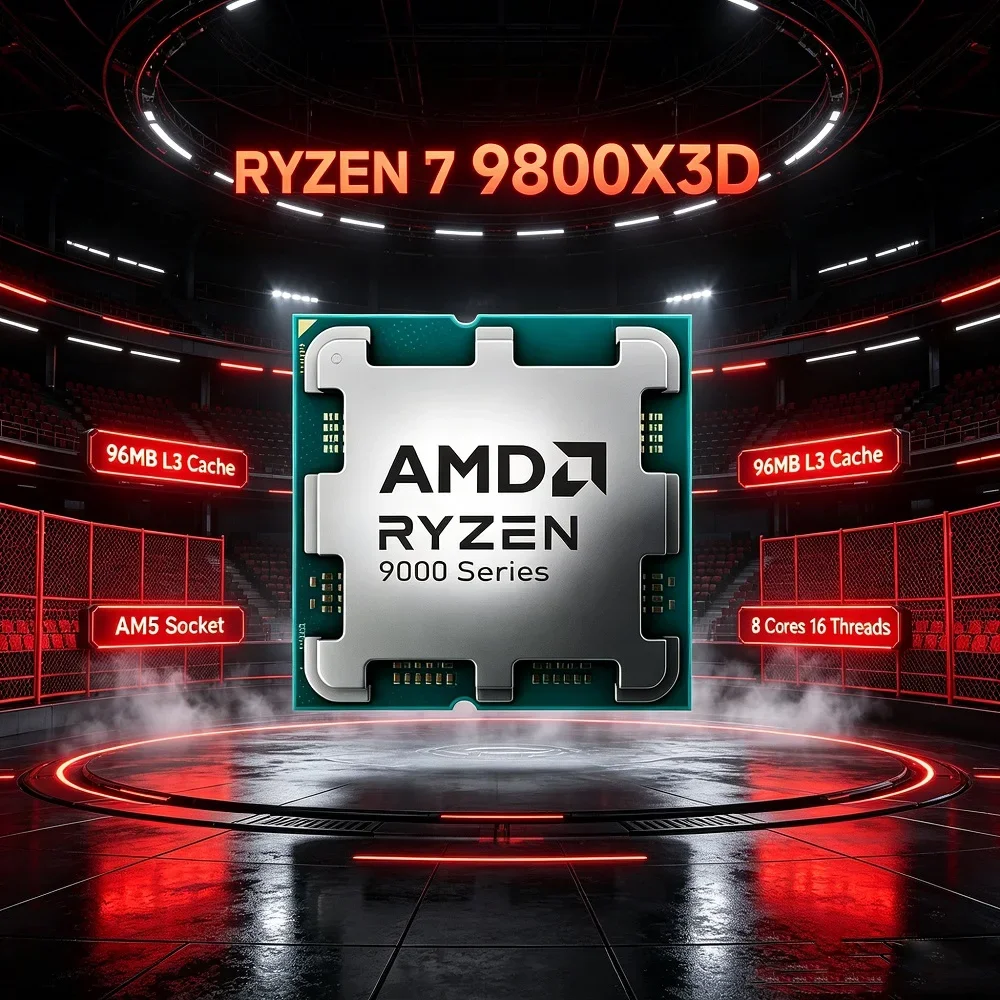 Pc Gaming Ryzen 7 - Ryzen 7 9800X3D AMD AM5 Desktop