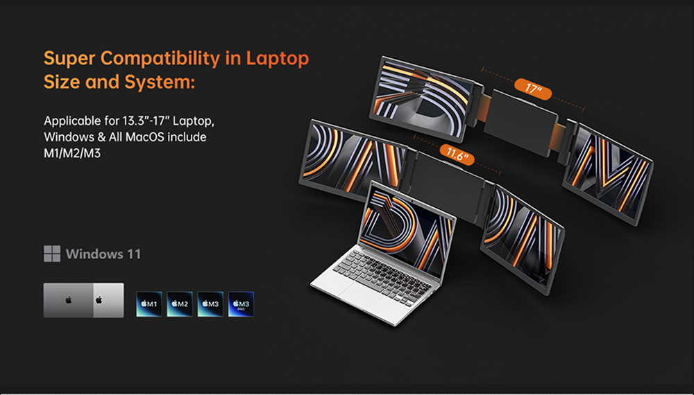 Pc Gaming Laptop - 13 14 Inch PC Dual Screen