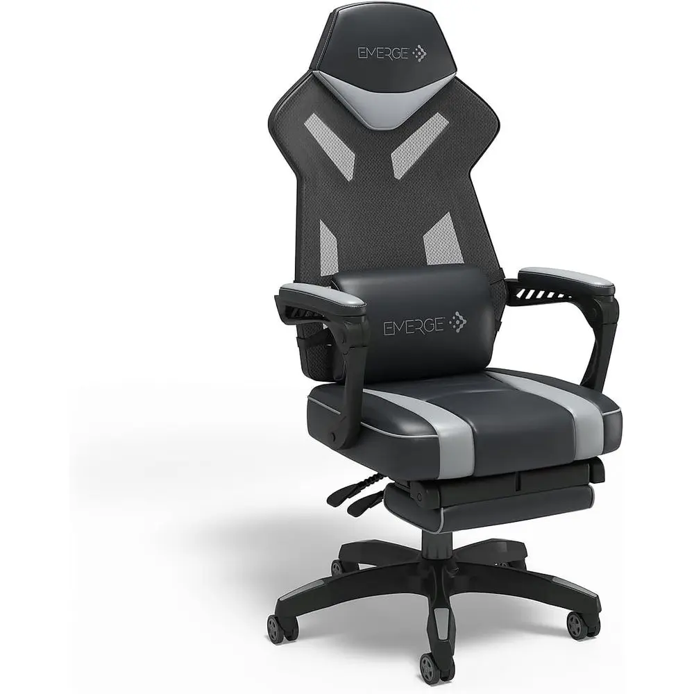 Gaming Chair - Ergonomic Adjustable Height Swivel Gaming Chair