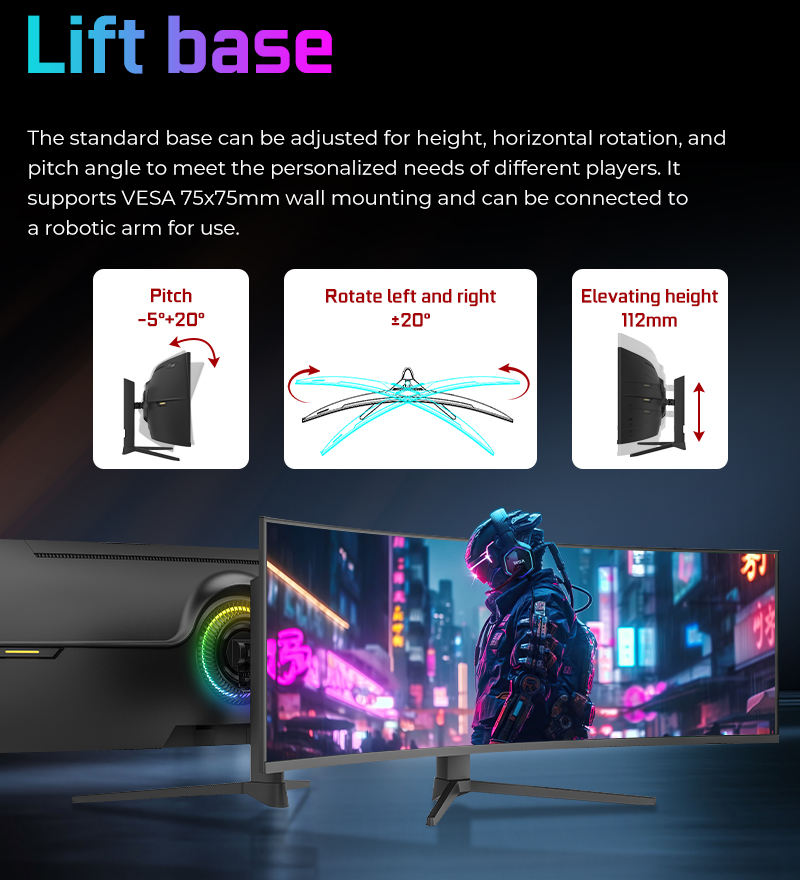 R3800 Curved 49-Inch Gaming Mo - Pc Gaming Ultrawide Monitor ulasan dan harga
