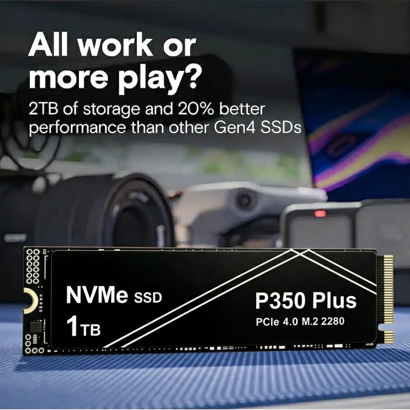 P350 PLUS 1TB 2TB 4TB Portable - Pc Unit For Gaming ulasan dan harga