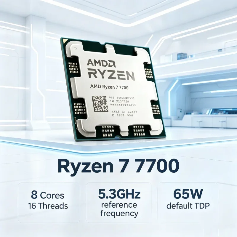 AMD R7 7700 Ryzen 7 7700 Budge - Pc Gaming Ryzen 7 ulasan dan harga