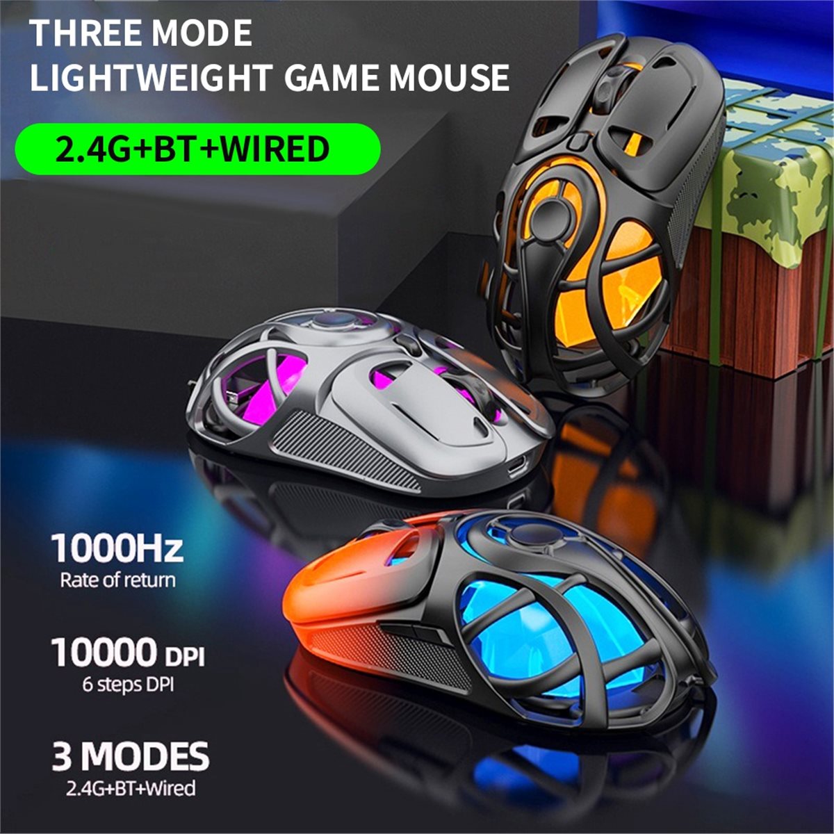 [VALUE PACK]Bluetooth Wireless - Wireless Gaming Mouse ulasan dan harga