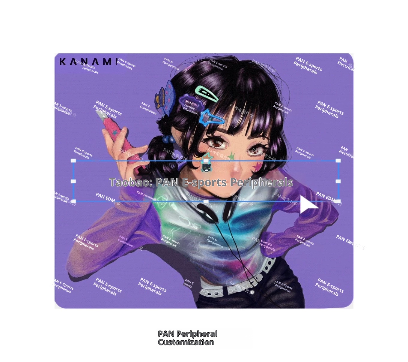 PAN Esports Kanami Nana Glass  - Pc Gaming Valorant ulasan dan harga