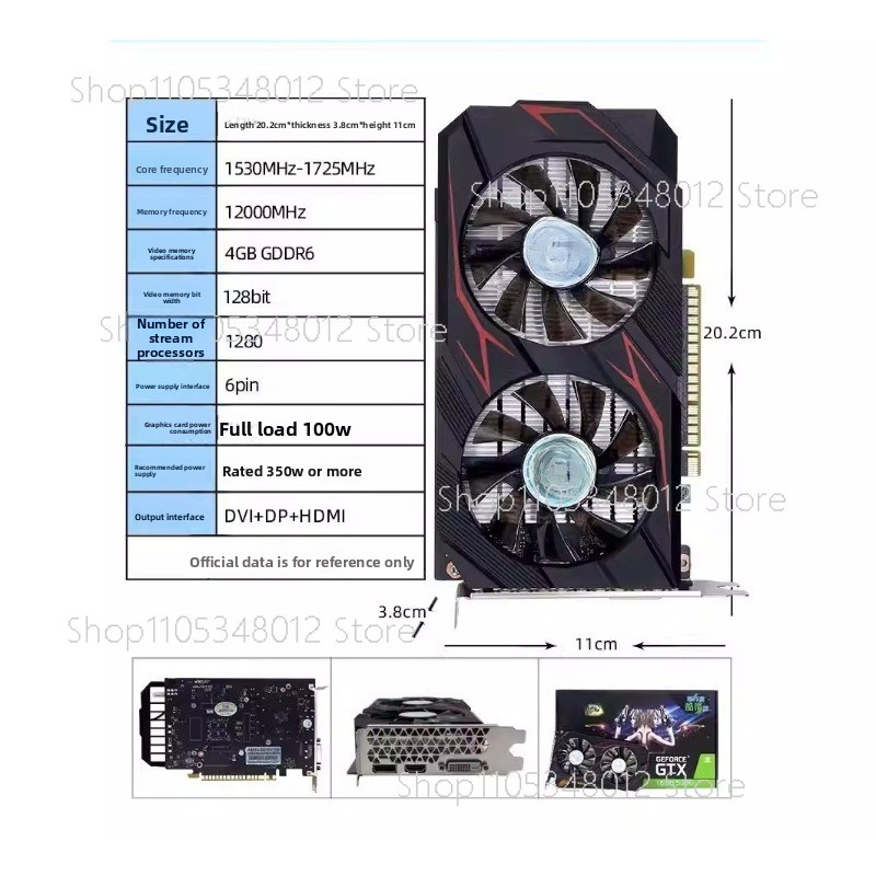 GTX 1650 4GB Graphics Card for - Pc Gaming Gtx 1650 ulasan dan harga