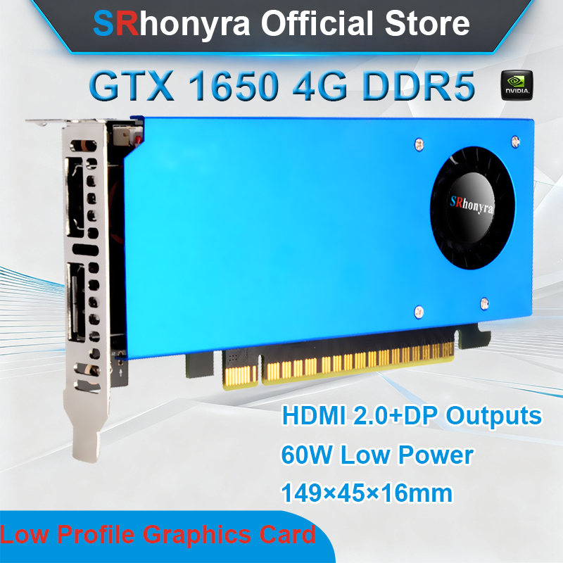 SRhonyra GTX 1650 4GB Low Prof - Pc Gaming Gtx 1650 ulasan dan harga