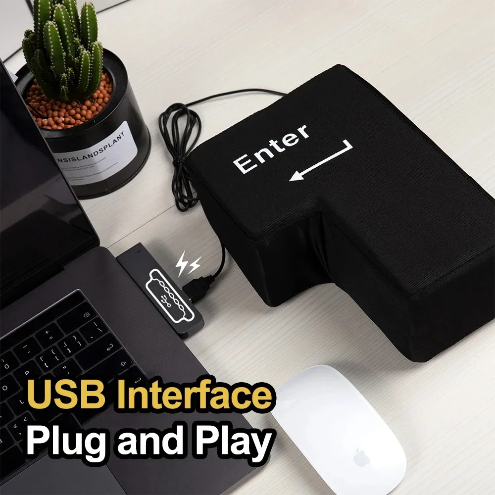 Big USB Enter Key Mouse Anti S - Usb Foot Pedal Gaming ulasan dan harga