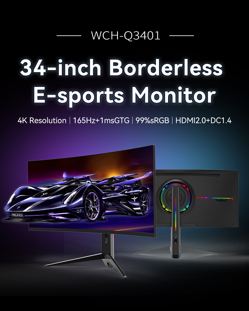 34 Inch Curved Ultrawide Gamin - Pc Gaming Ultrawide Monitor ulasan dan harga