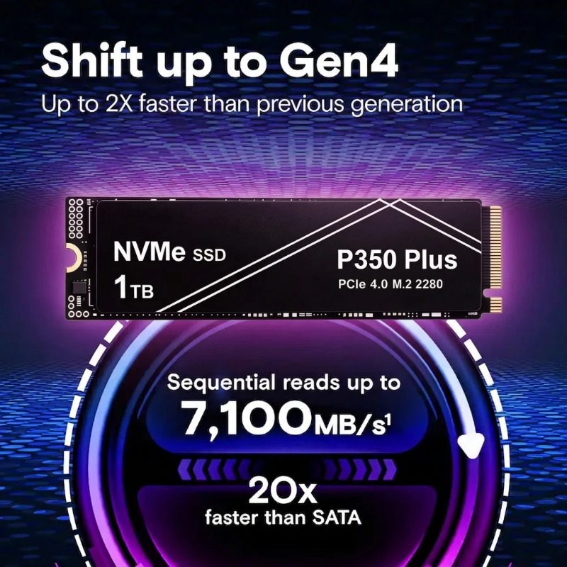 High Speed P350 PLUS 1TB 2TB 4 - Pc Unit For Gaming ulasan dan harga