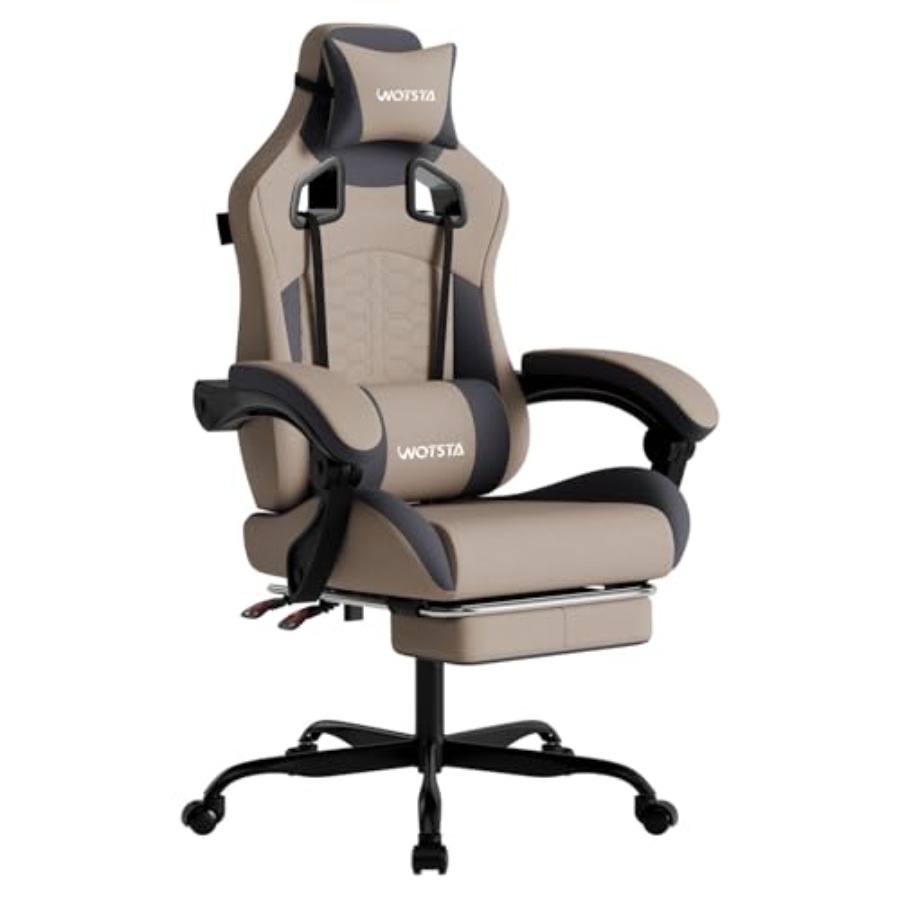 Gaming Chair with Massage, Erg - Gaming Chair ulasan dan harga