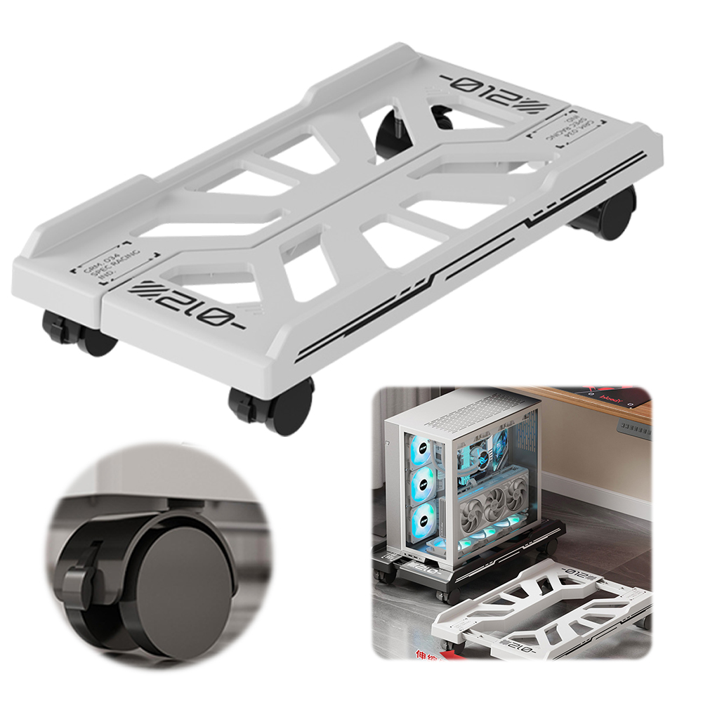 Adjustable Mobile CPU Stand Un - Pc Gaming Lounge ulasan dan harga