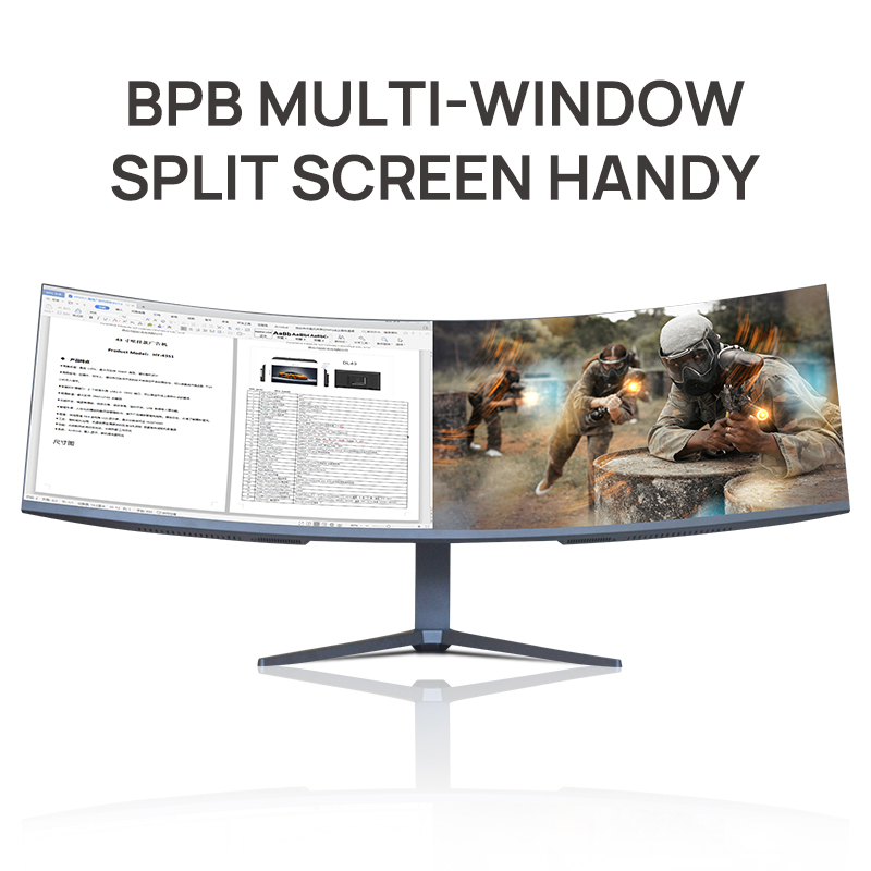 Factory OEM 49 Inch Curved Gam - Pc Gaming Ultrawide Monitor ulasan dan harga