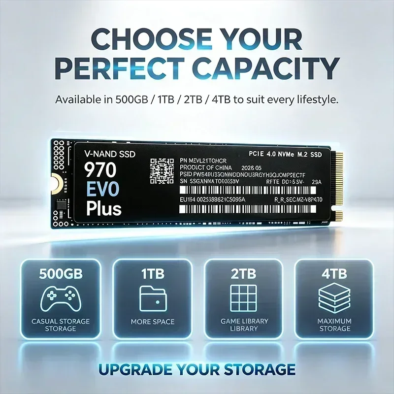 970 EVO Plus 1TB 2TB 4TB M.2 N - Pc Unit For Gaming ulasan dan harga
