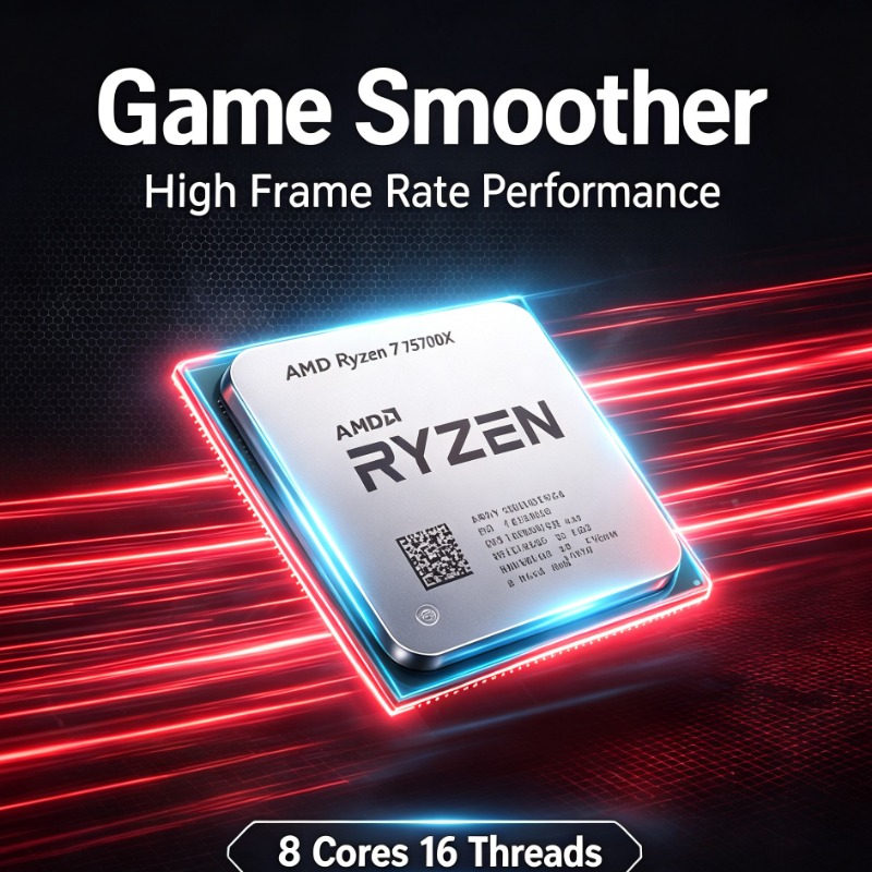 AMD Ryzen 7 5700X Processor Fo - Pc Gaming Ryzen 7 ulasan dan harga