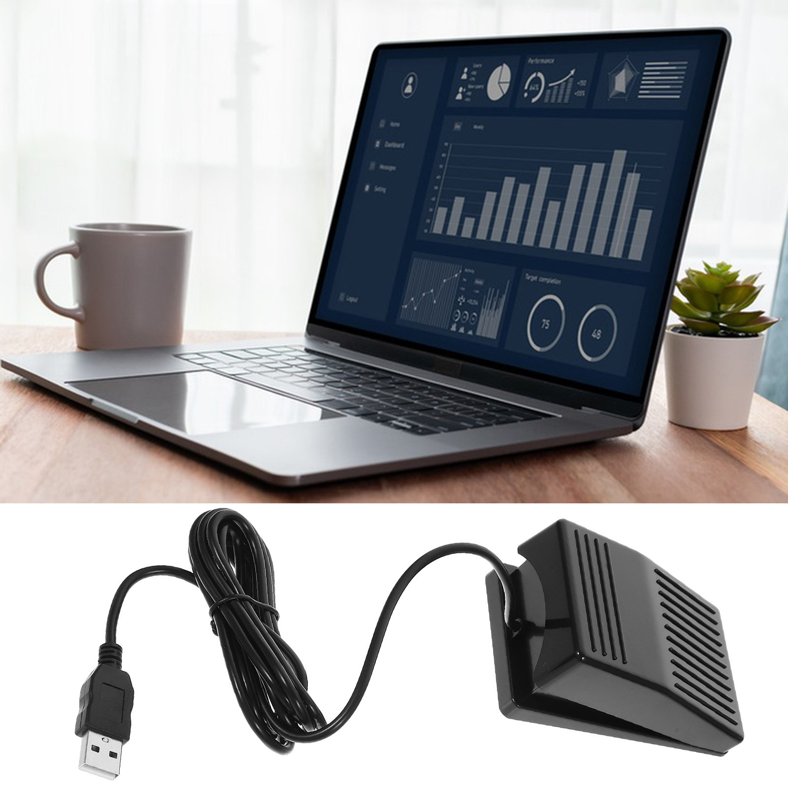 Plastic Pc Foot Pedal For Pc G - Usb Foot Pedal Gaming ulasan dan harga