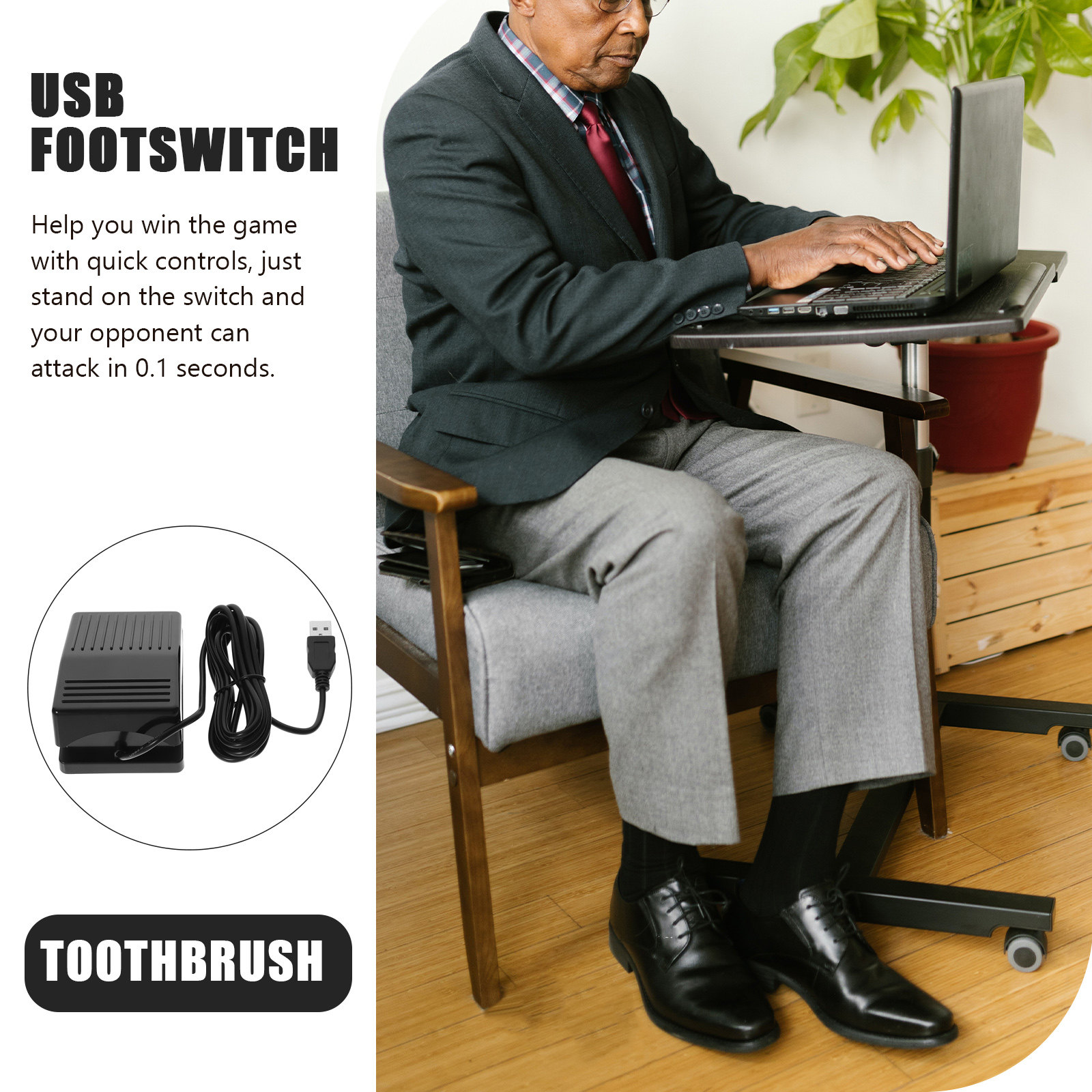 Plastic Pc Foot Pedal For Pc G - Usb Foot Pedal Gaming ulasan dan harga