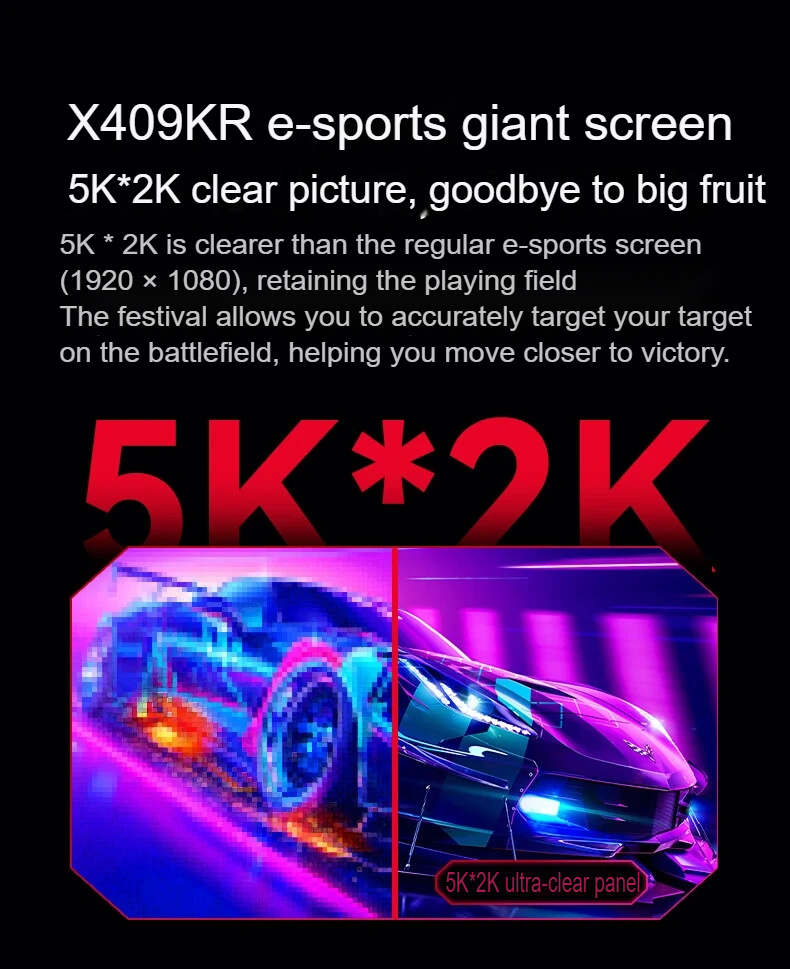 40-Inch 5K*2K 120Hz UltraWide  - Pc Gaming Ultrawide Monitor ulasan dan harga