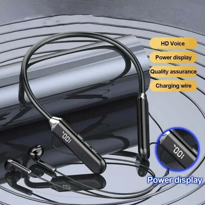 New TWS HiFi Sound Neckband Lo - Pc Gaming Apple ulasan dan harga