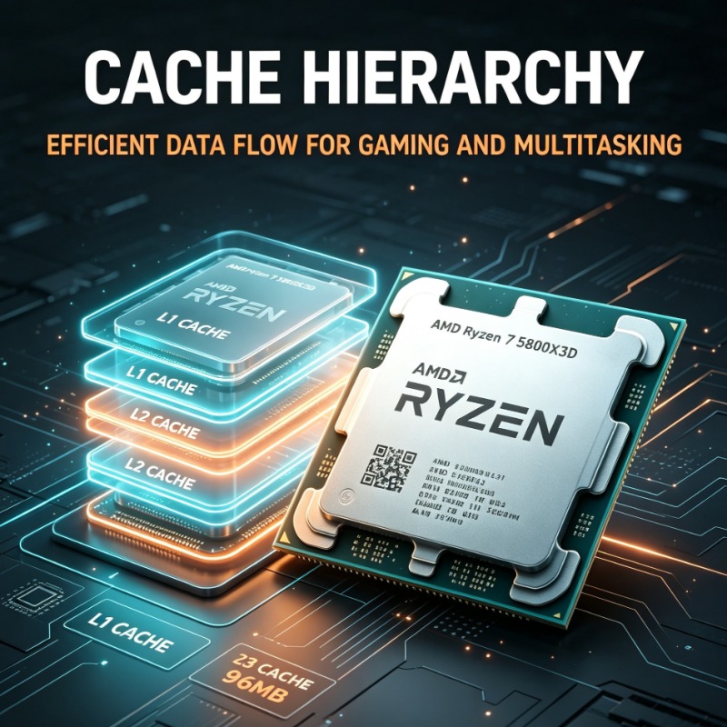 Ryzen 7 5800X3D PC Gaming Proc - Pc Gaming Ryzen 7 ulasan dan harga