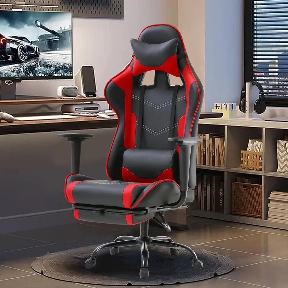 Ergonomic PU Leather Gaming Ch - Gaming Chair ulasan dan harga