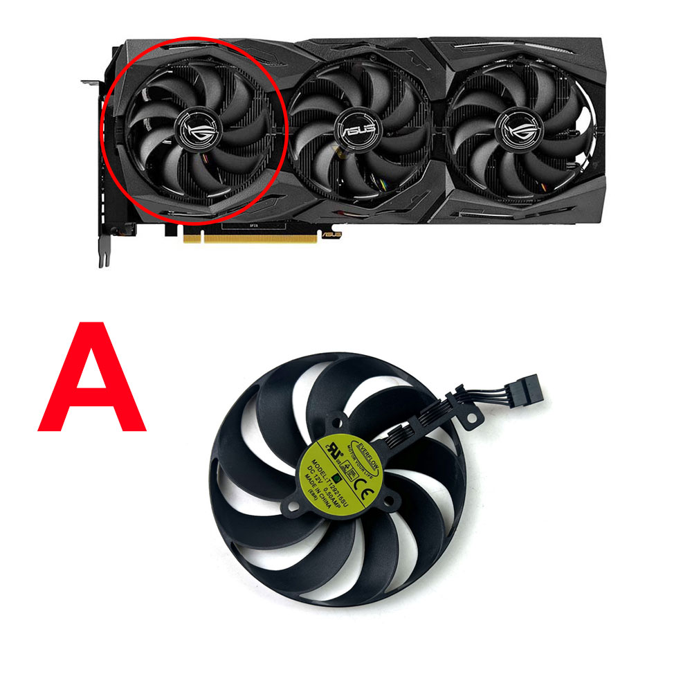 Cooling Fans For ASUS GeForce  - Pc Gaming Gtx 1660 ulasan dan harga