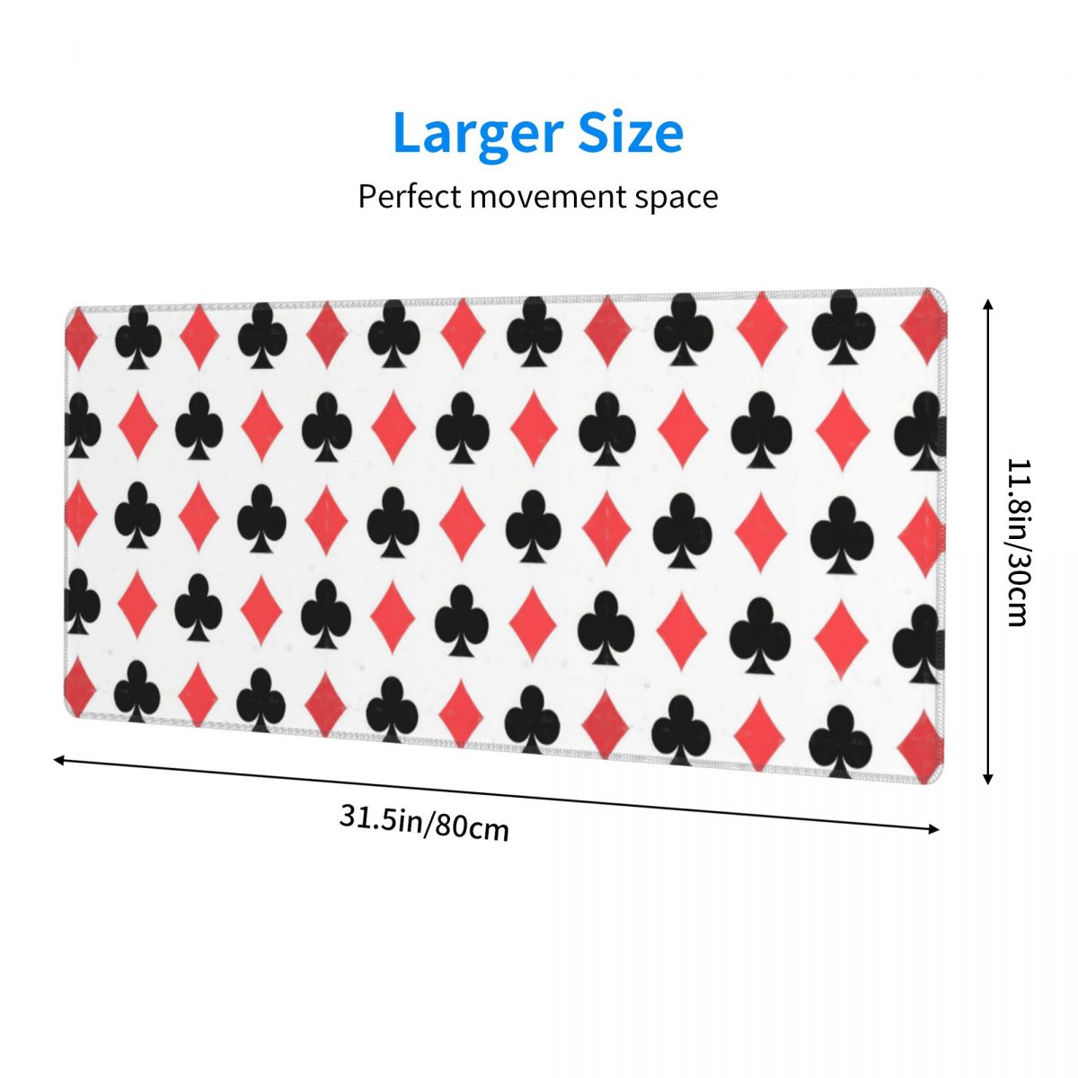 Poker Card Pattern Clubs And D - Pc Gaming Club ulasan dan harga