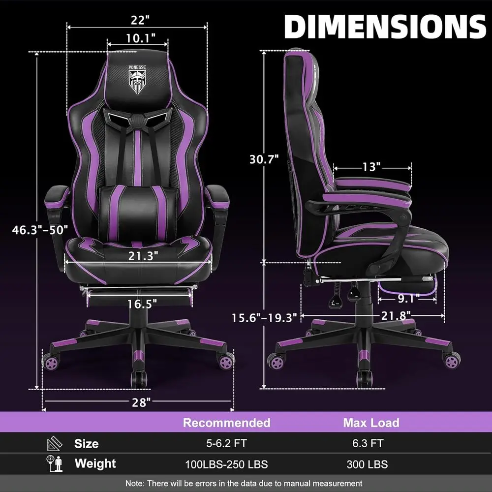 Ergonomic Reclining Gaming Cha - Gaming Chair ulasan dan harga