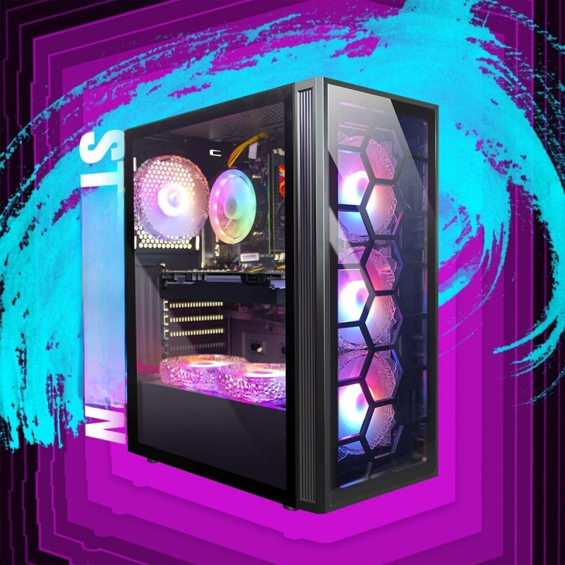 Gaming PC Desktop Computer,  C - Pc Gaming Gtx 1650 ulasan dan harga
