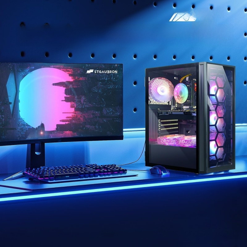 Gaming PC Desktop Computer,  C - Pc Gaming Gtx 1650 ulasan dan harga