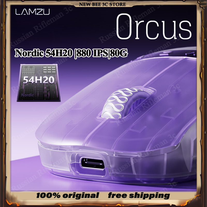 NEW LAMZU Orcus Wireless Gamin - Wireless Gaming Mouse ulasan dan harga
