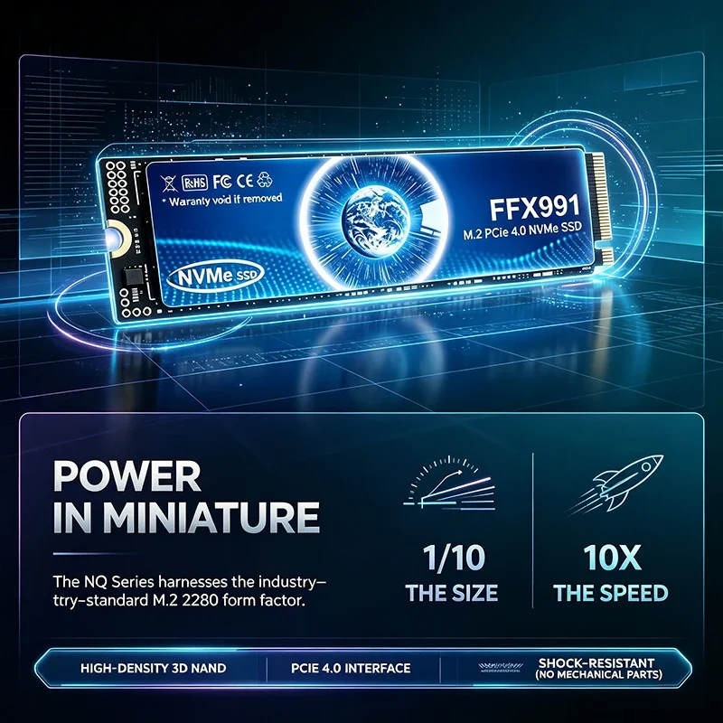 FFX991 M.2 NVMe PCIe 4.0 Inter - Pc Unit For Gaming ulasan dan harga