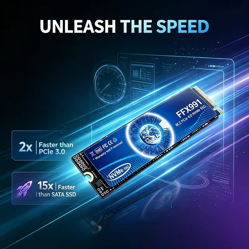 FFX991 M.2 NVMe PCIe 4.0 Inter - Pc Unit For Gaming ulasan dan harga