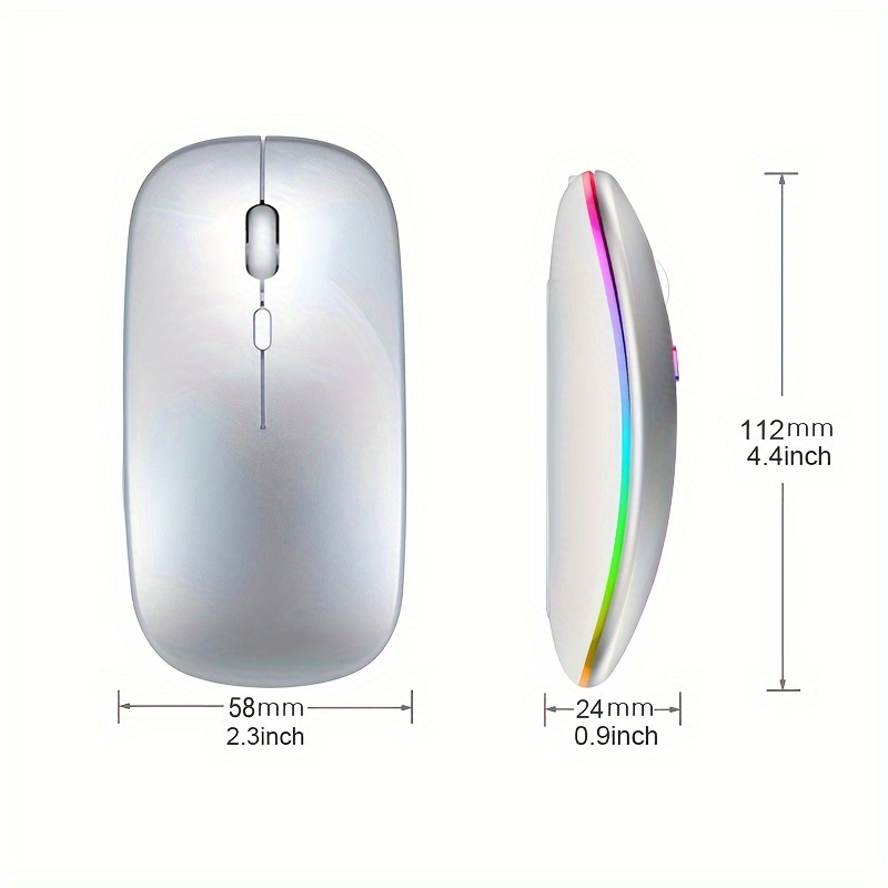 Wireless Mouse RGB Rechargeabl - Wireless Gaming Mouse ulasan dan harga