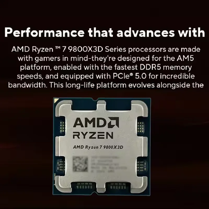 Ryzen 7 9800X3D AMD AM5 Deskto - Pc Gaming Ryzen 7 ulasan dan harga