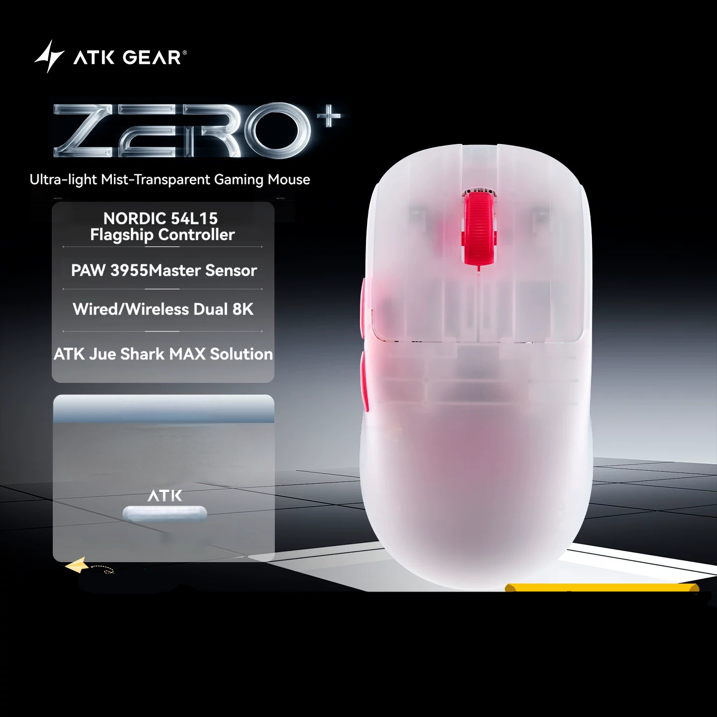 NEW ATK ZERO Plus Mouse Wirele - Wireless Gaming Mouse ulasan dan harga