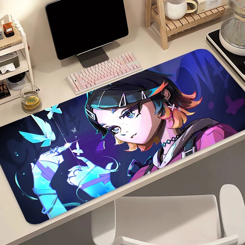 Mouse Pad Gamer Computer Anime - Pc Gaming Valorant ulasan dan harga