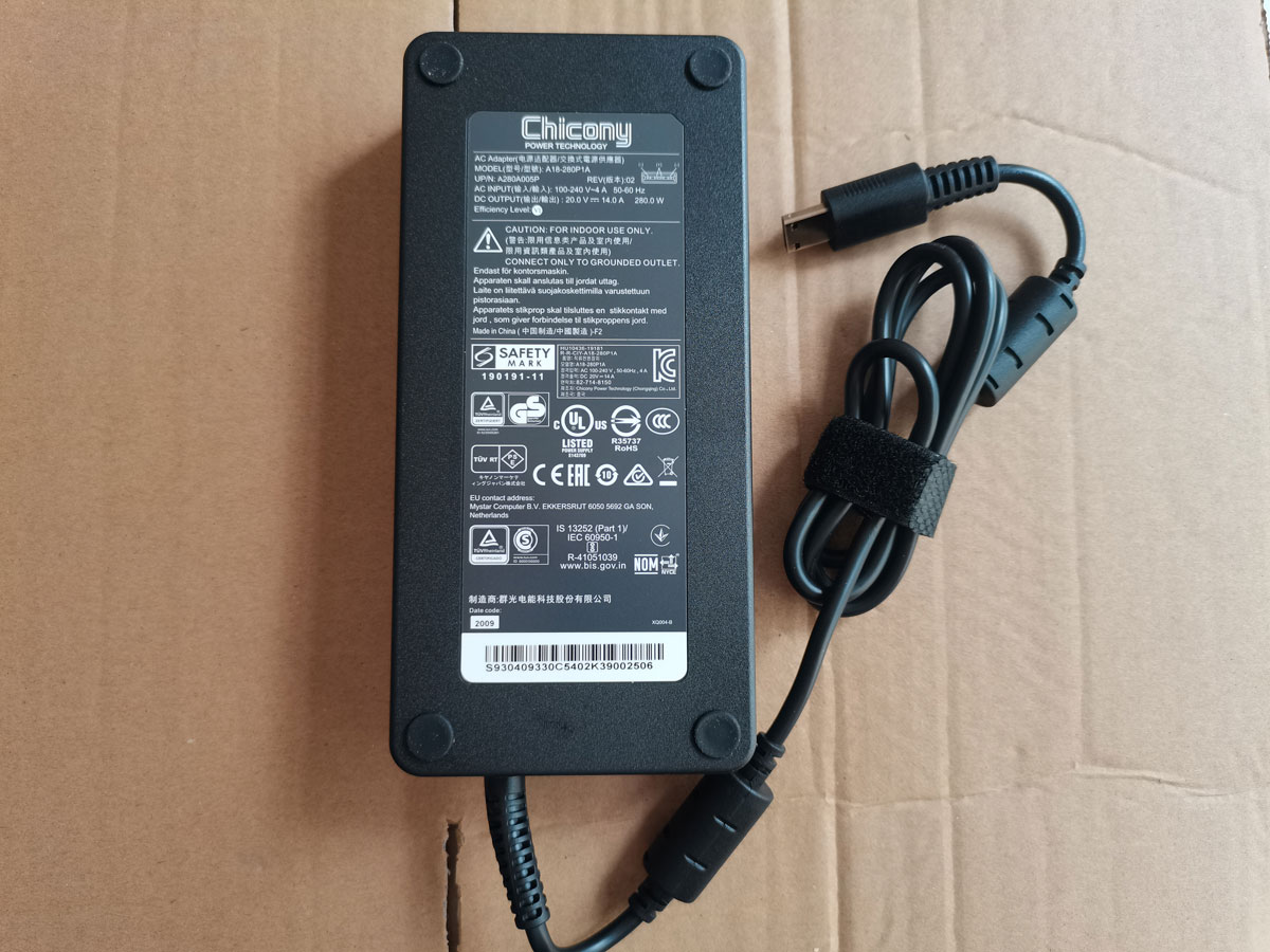 NEW OEM Chicony 20V 14A 280W A - Pc Gaming Xịn ulasan dan harga