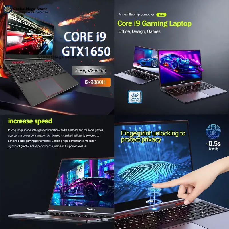 New 16.1 Inch Core I9 9880H Ga - Pc Gaming Laptop ulasan dan harga