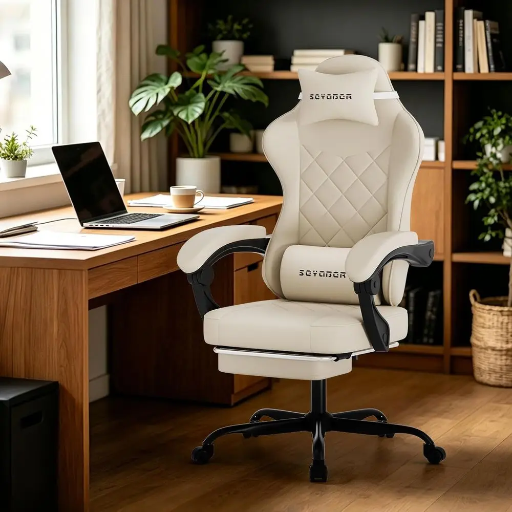 Ergonomic High-Back Swivel Cha - Gaming Chair ulasan dan harga