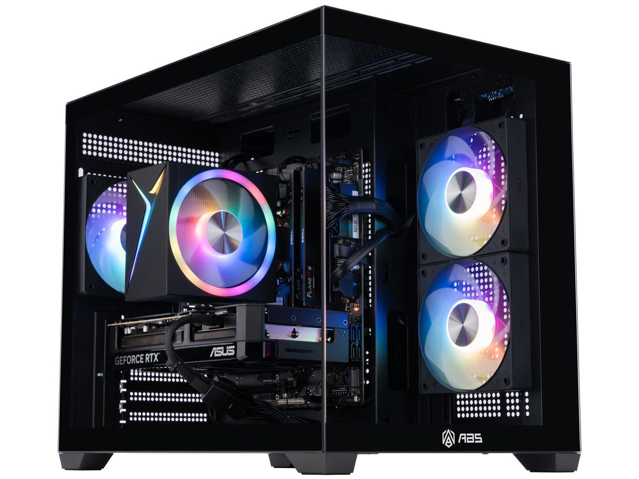 ABS Flux II Aqua Prebuilt Gami - Pc Unit For Gaming ulasan dan harga