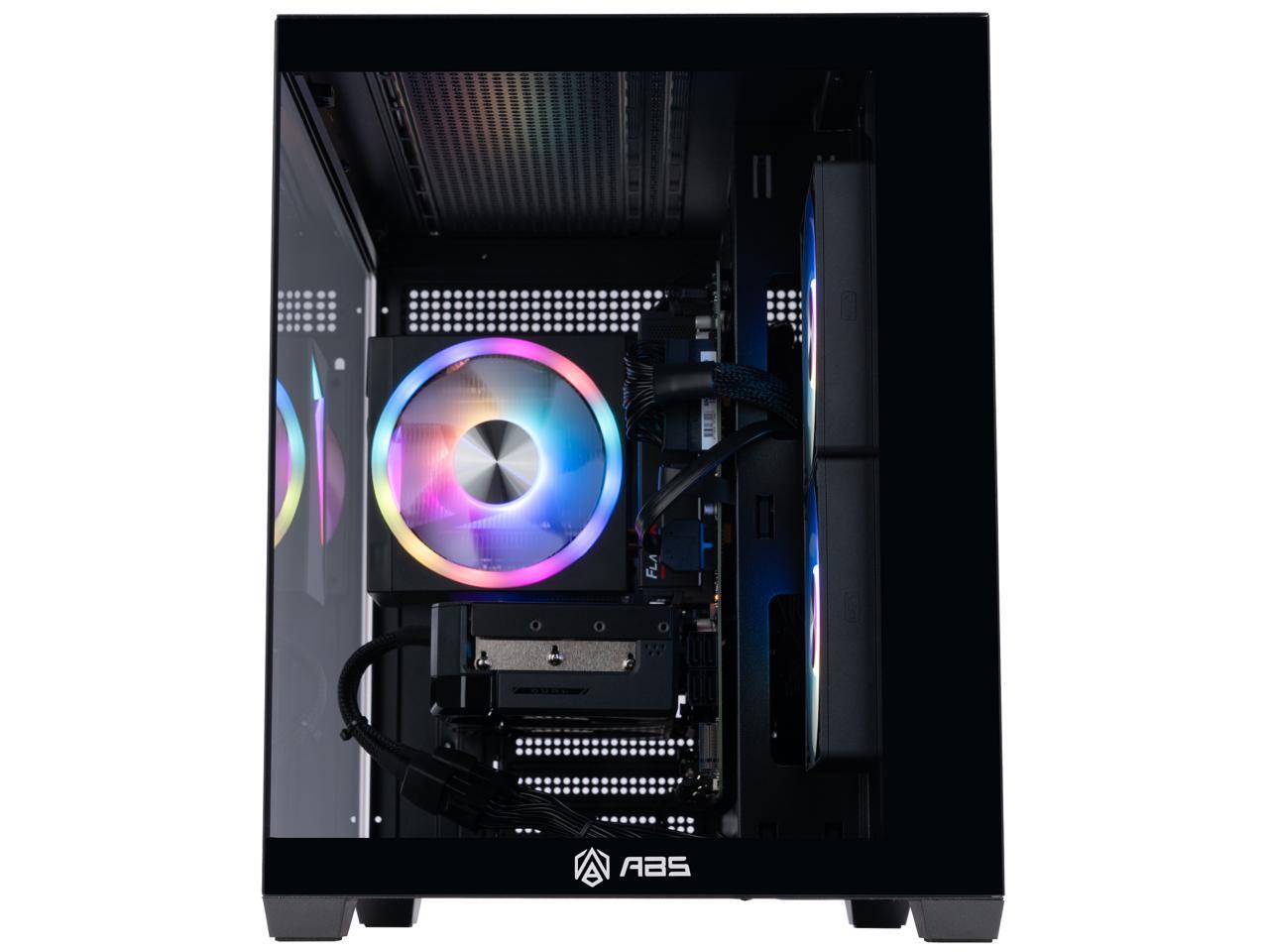 ABS Flux II Aqua Prebuilt Gami - Pc Unit For Gaming ulasan dan harga