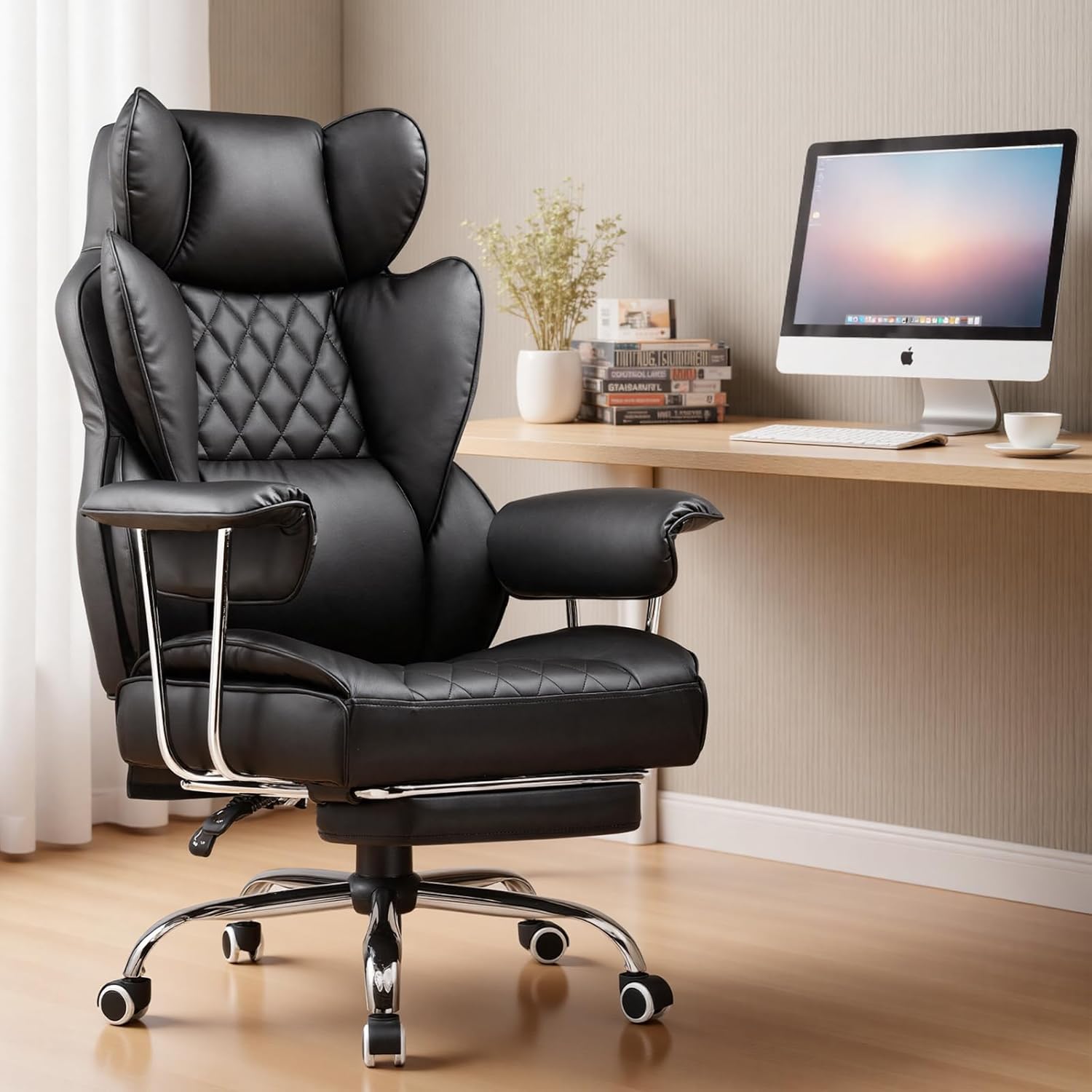 Big and Tall Office Chair with - Gaming Chair ulasan dan harga