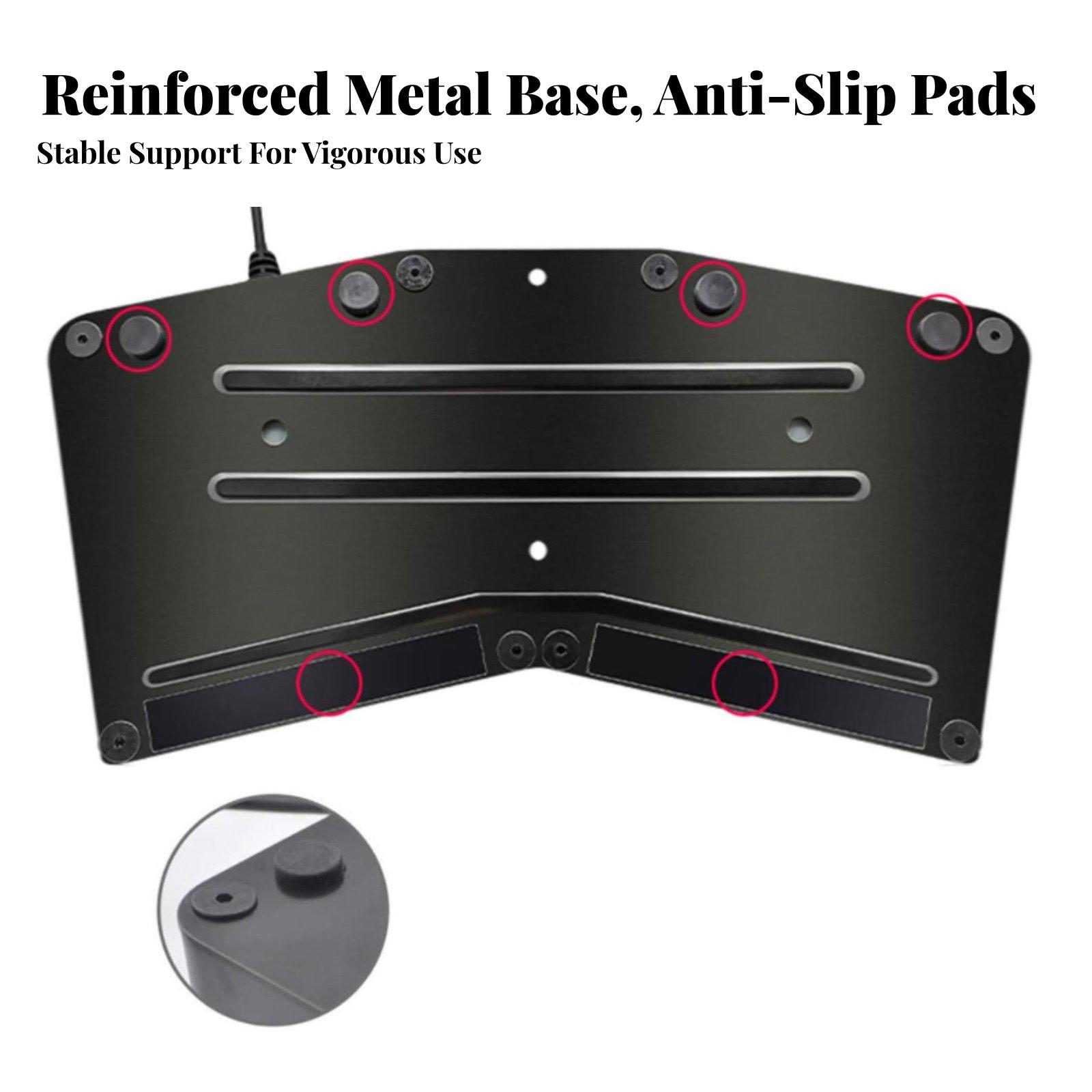 Metal Base USB Foot Pedal Two  - Usb Foot Pedal Gaming ulasan dan harga