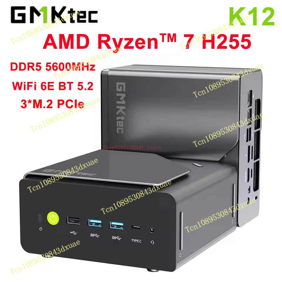 GMKtec NcuBox K12 MINI PC Ryze - Pc Gaming Ryzen 7 ulasan dan harga
