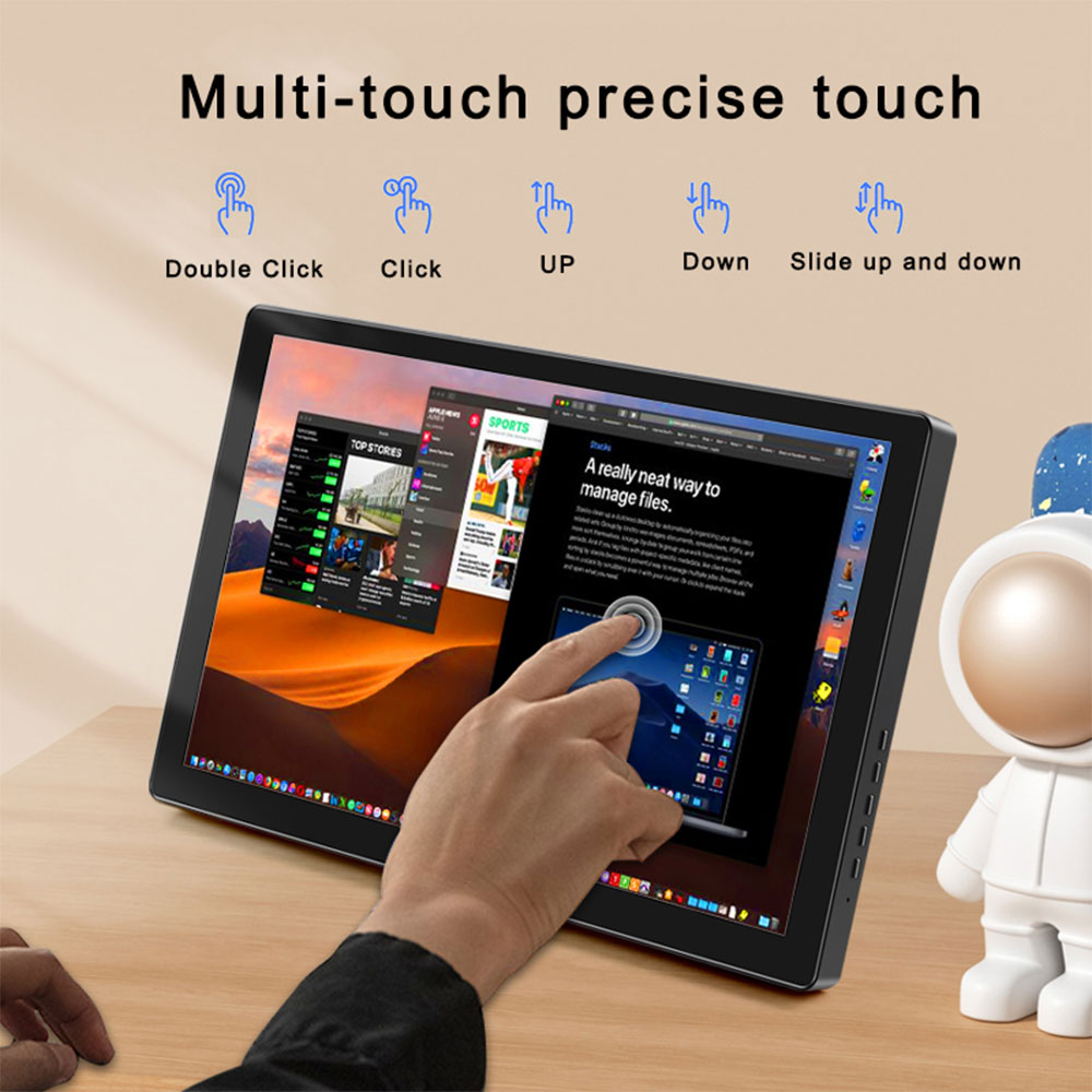 10.1inch Portable monitor 1920 - Pc Gaming On Android ulasan dan harga