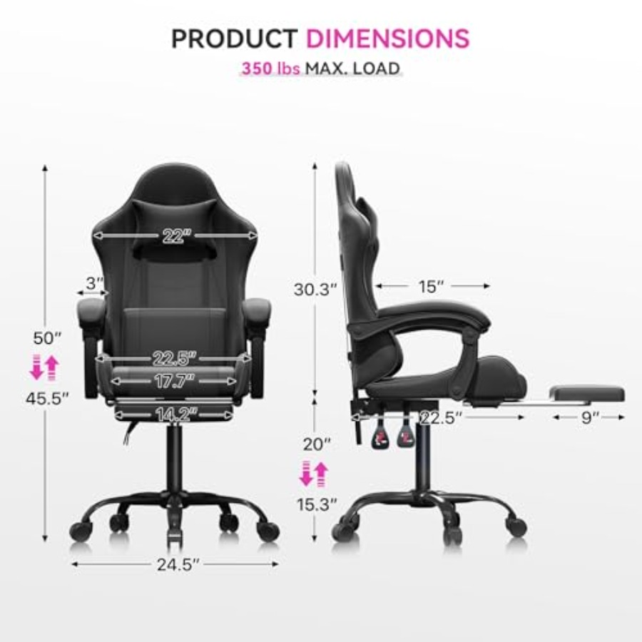Gaming Chair for Home Office U - Gaming Chair ulasan dan harga