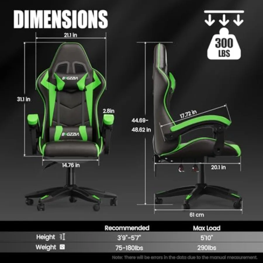 Ergonomic Gaming Chair with Lu - Gaming Chair ulasan dan harga